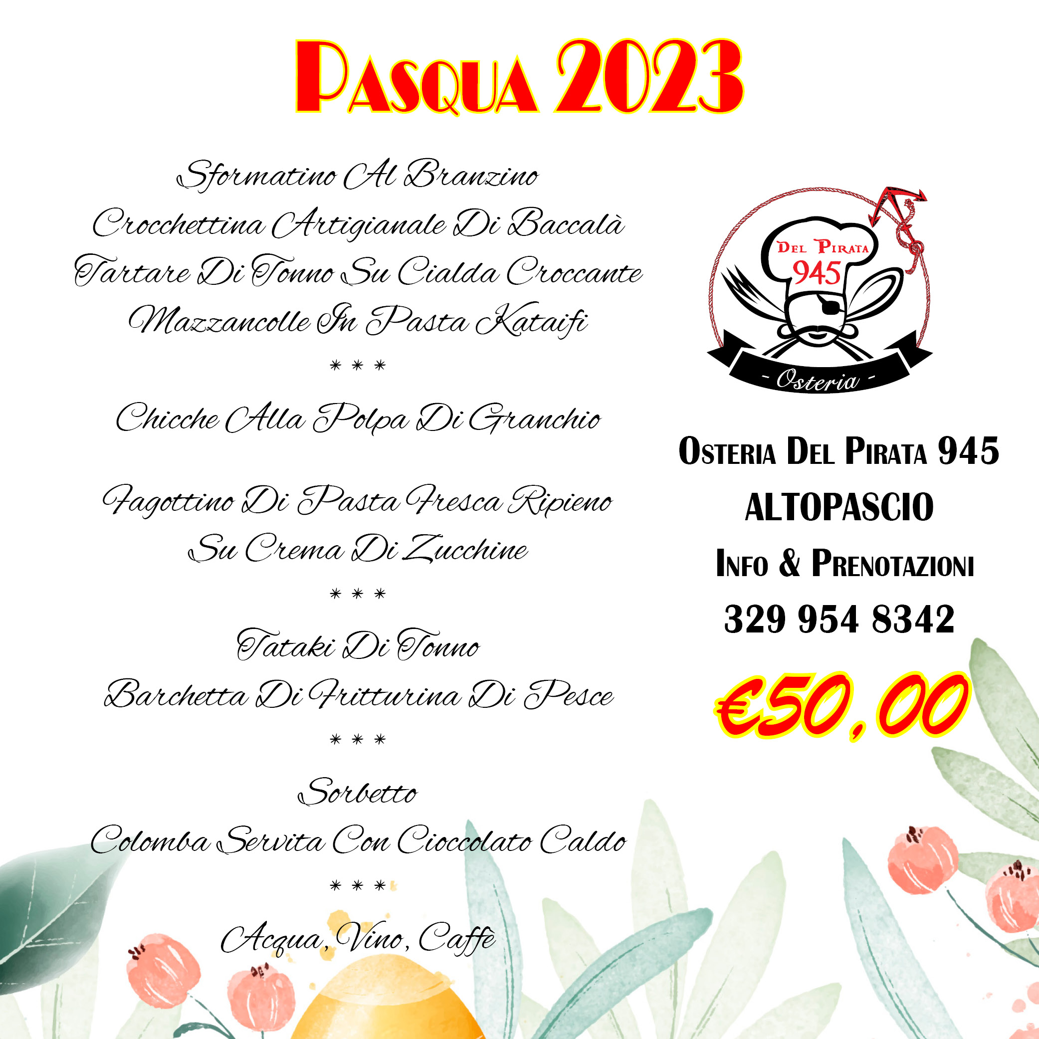 Pasqua 2023